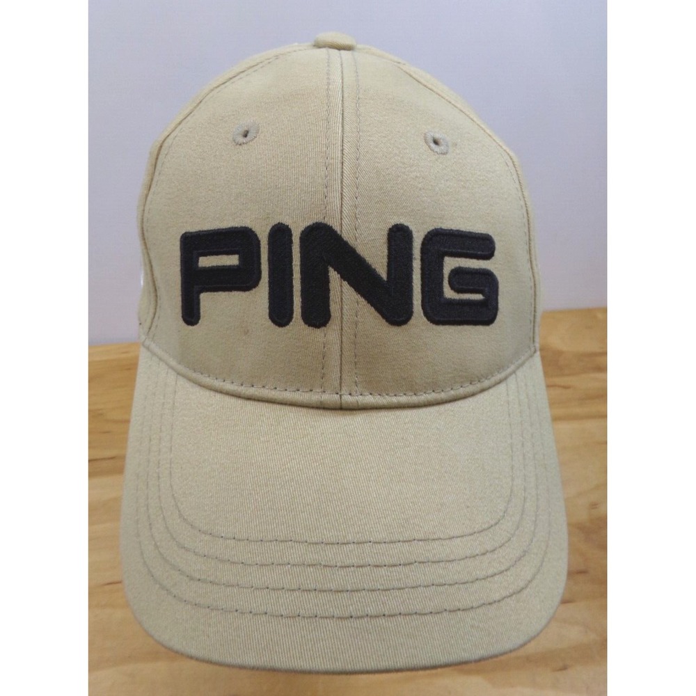 Ping Anser‎ Golf G15 Baseball Hat Cap Tan Size L/XL